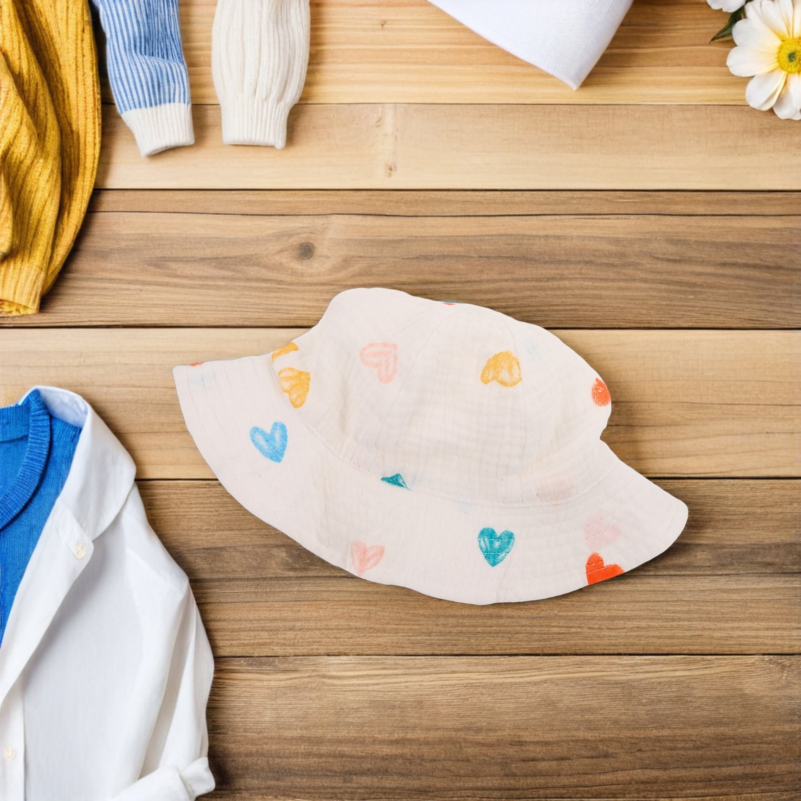 Zachte, ademende katoenen baby - Bucket Hat Cotton recensie en prijs