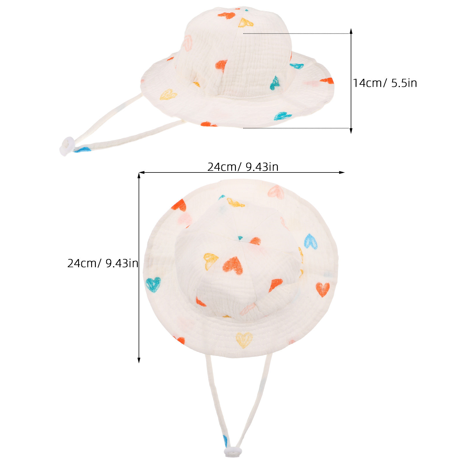 Zachte, ademende katoenen baby - Bucket Hat Cotton recensie en prijs