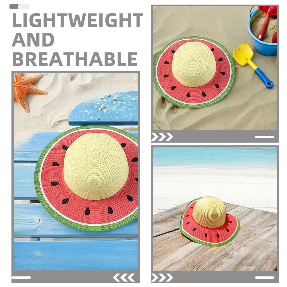 Meisjes Watermeloen Strohoed Z - Sun Hat Wide Brim recensie en prijs