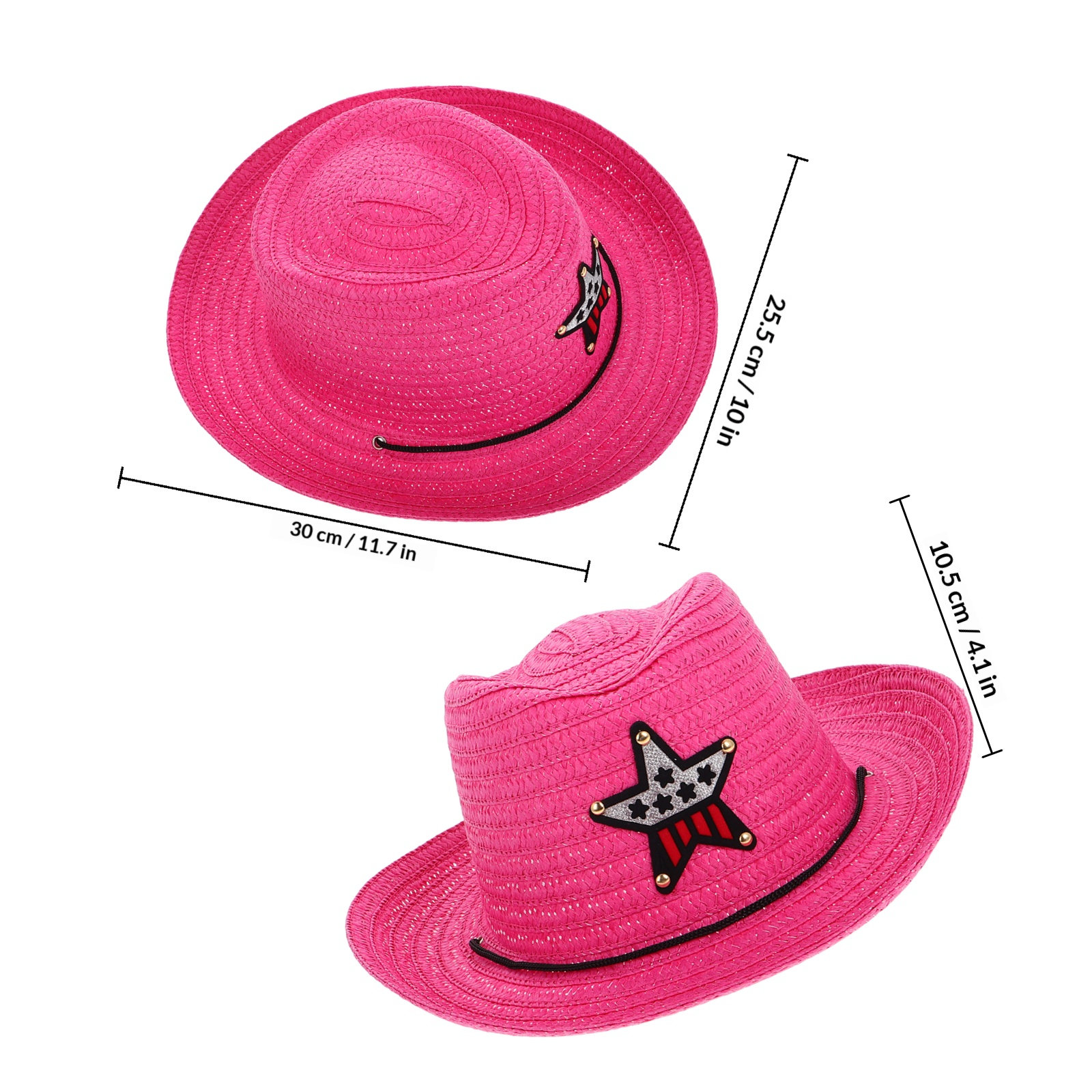 Kinderen Cowboyhoed Western St - Cowboy Hat Straw recensie en prijs