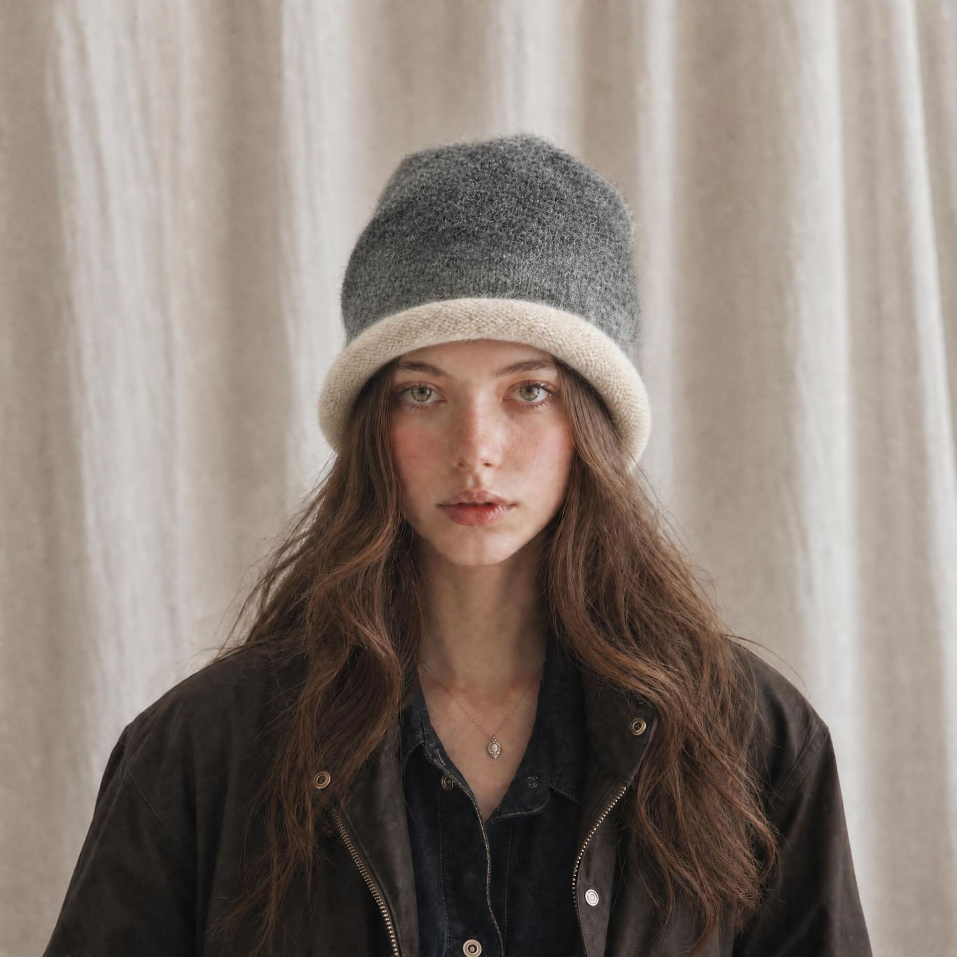 Dames gebreide beanie muts, za - Beanie Cuffed Knit recensie en prijs