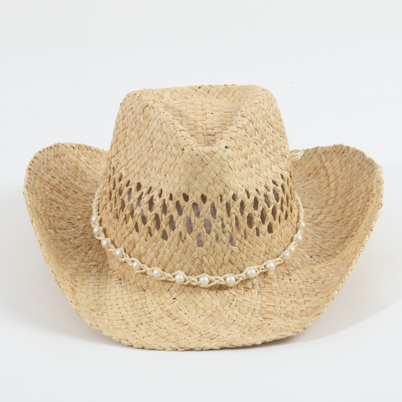 Unisex nieuwe cowboy strohoed  - Cowboy Hat Straw recensie en prijs