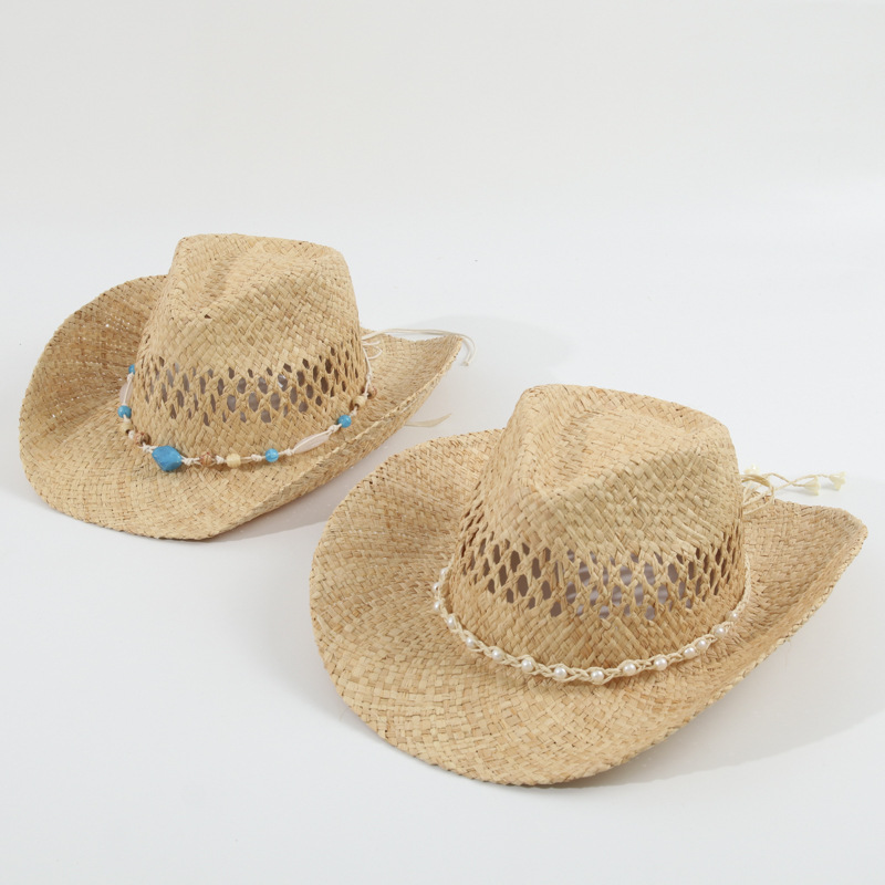 Unisex nieuwe cowboy strohoed  - Cowboy Hat Straw recensie en prijs